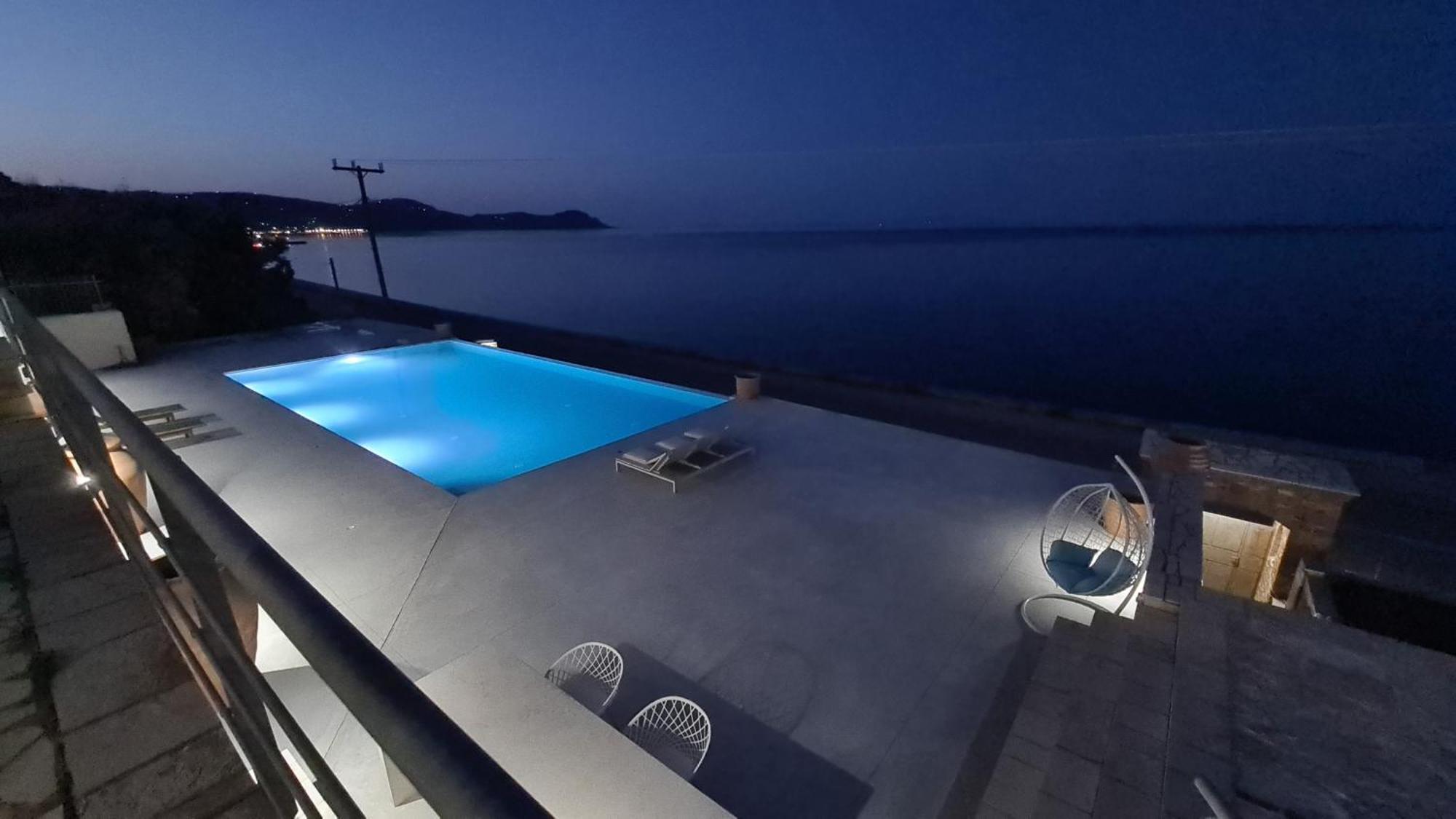 Villa Serafeim Kymi Exterior foto