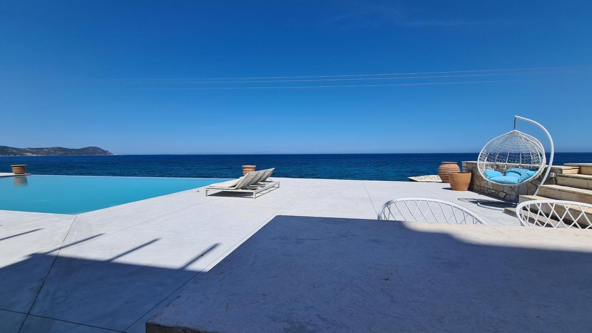 Villa Serafeim Kymi Exterior foto