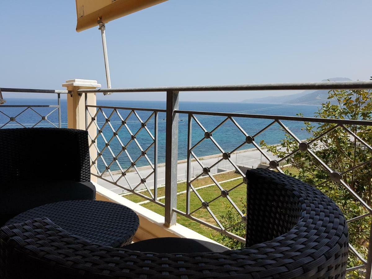 Villa Serafeim Kymi Exterior foto